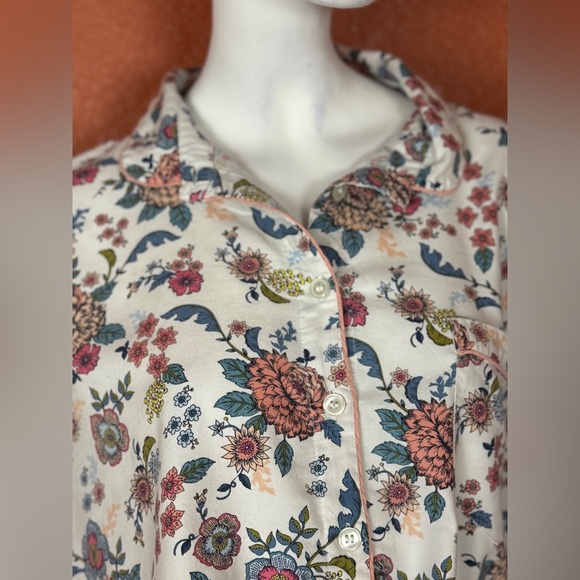 LOFT Multicolor Floral Jumpsuit Size XXLP - Picture 7 of 14